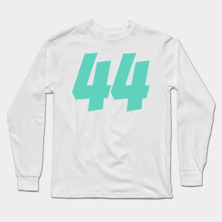 Lewis Hamilton 44 - Driver Number Long Sleeve T-Shirt